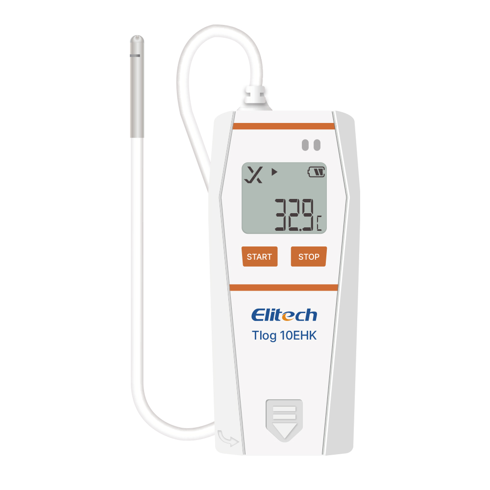 Elitech Tlog 10EH 외장 센서 USB 온습도 기록계