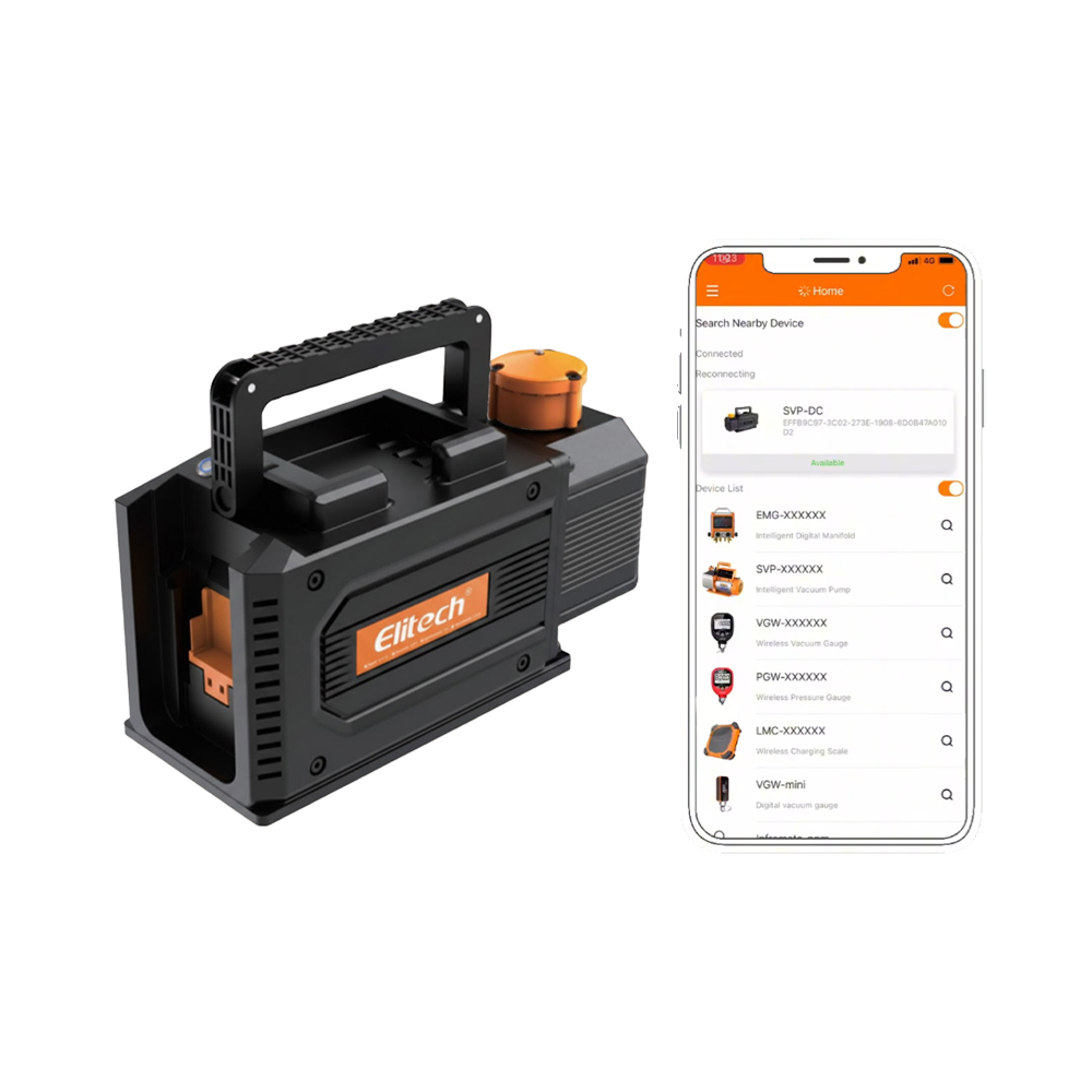 Elitech SVP-DC 스마트 무선 진공 펌프
