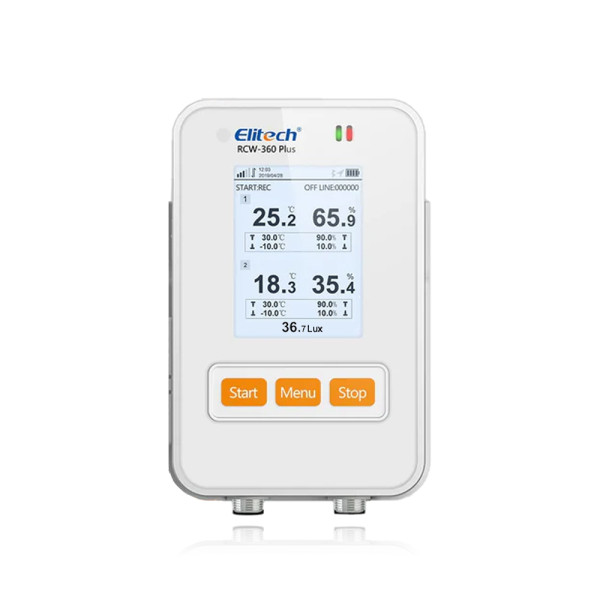 Elitech RCW-360P WG IOT 2채널 무선 기록계