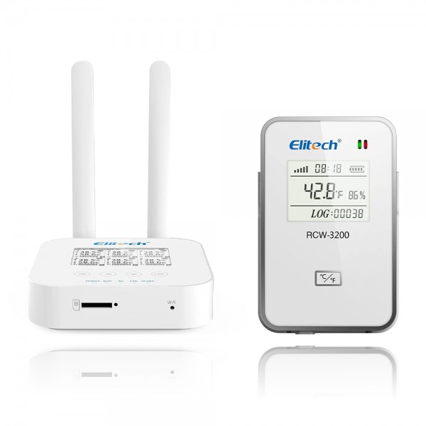 Elitech RCW-3200 & 3000 무선 IOT 모니터링 시스템