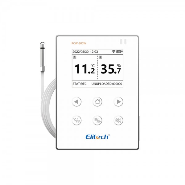 Elitech RCW-800 THE 무선 2채널 IOT 온습도 기록계
