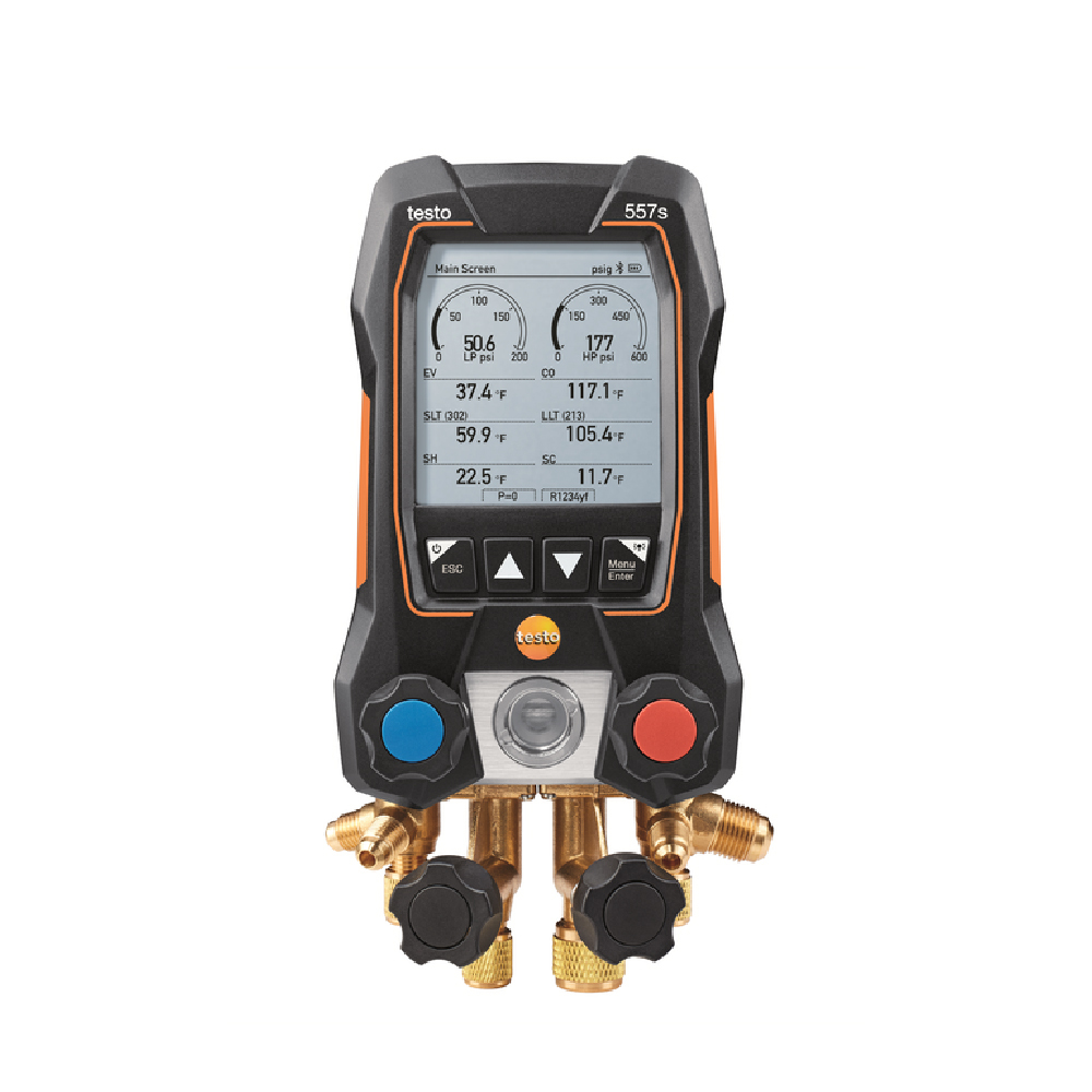 testo 557s 디지털 매니폴드 게이지