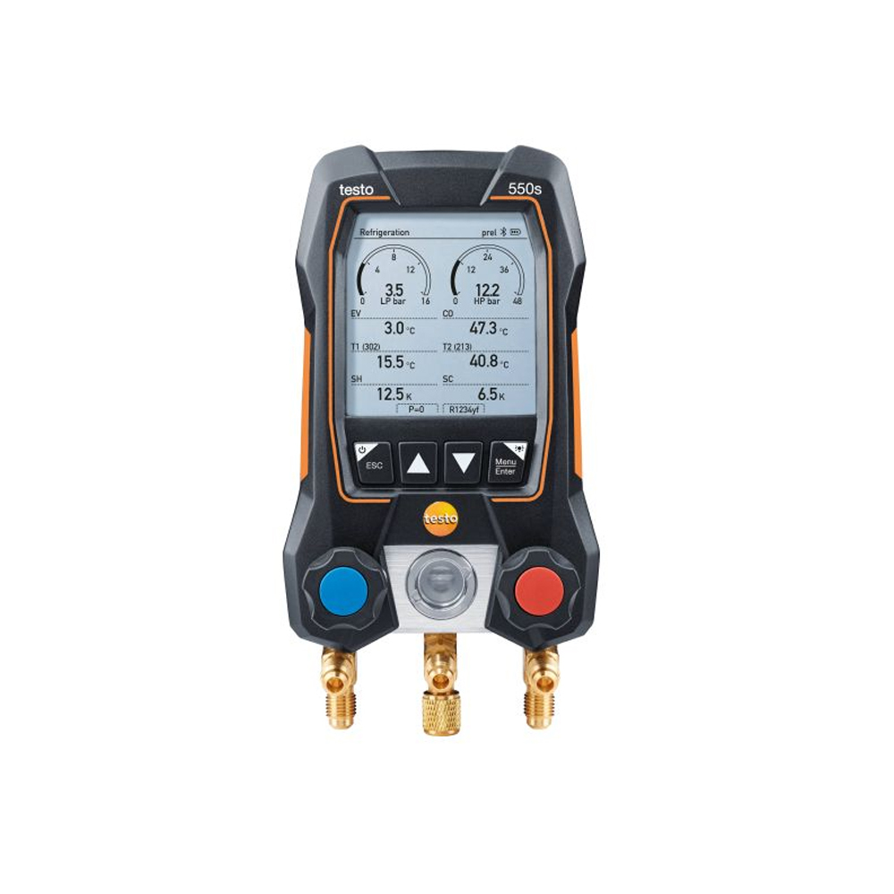 testo 550s 디지털 매니폴드 게이지