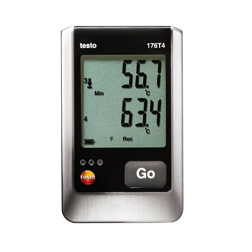 testo 176 T4 고정밀 4채널 온도 로거