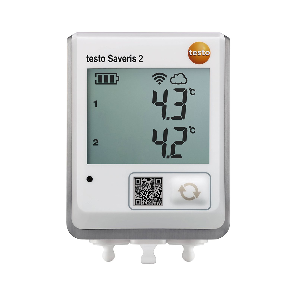 testo Saveris 2-T2 2채널 온도 무선(WiFi) 데이터 로거