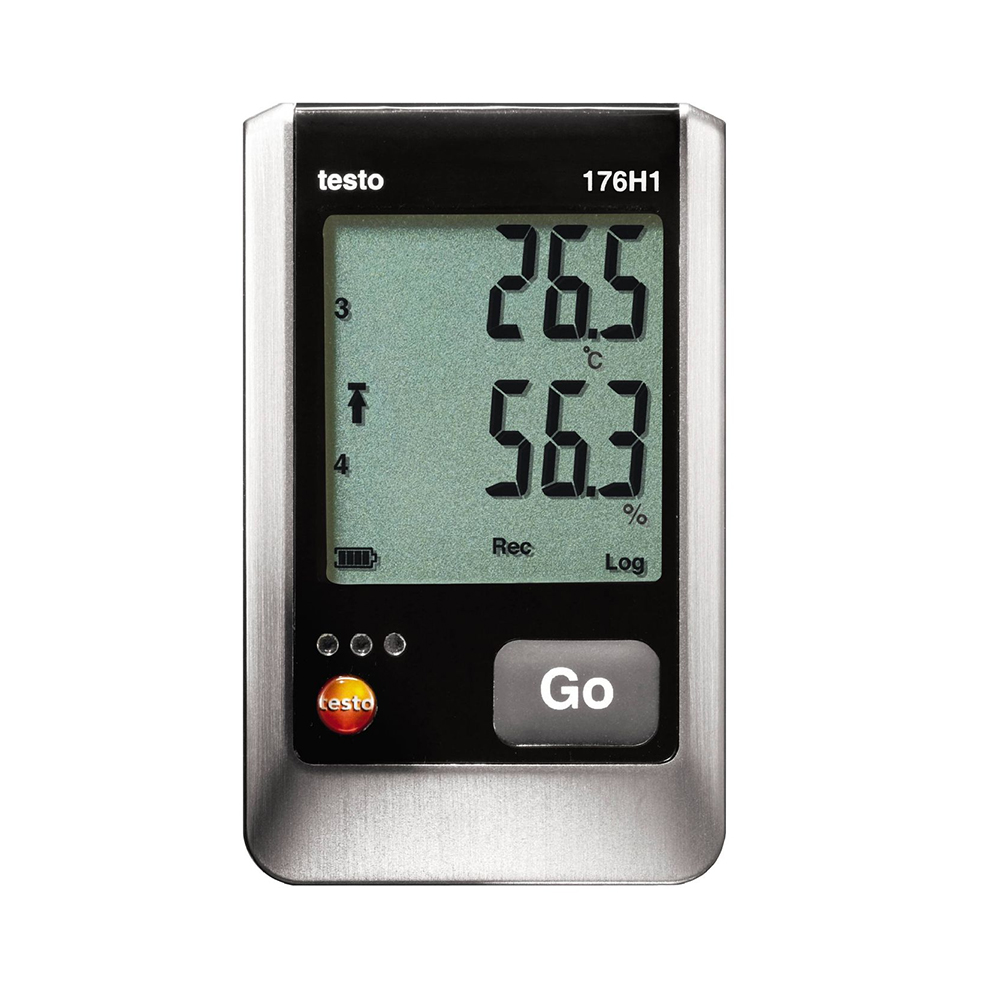 testo 176 H1 고정밀 4채널 온습도 로거