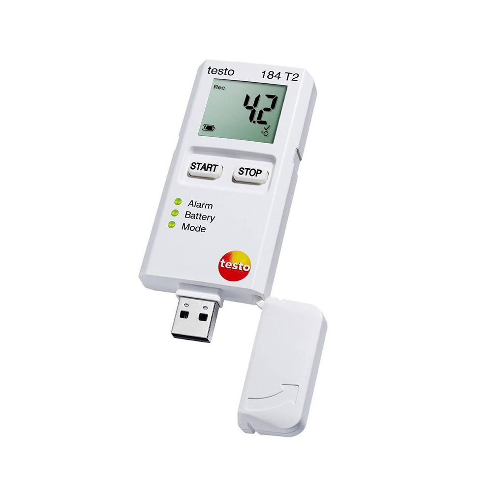 testo 184 T2 운송용 온도 로거