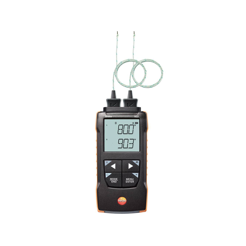 testo 922 2채널 열전대 온도계
