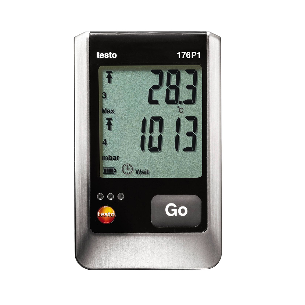 testo 176 P1 고정밀 5채널 온습도 및 압력 로거