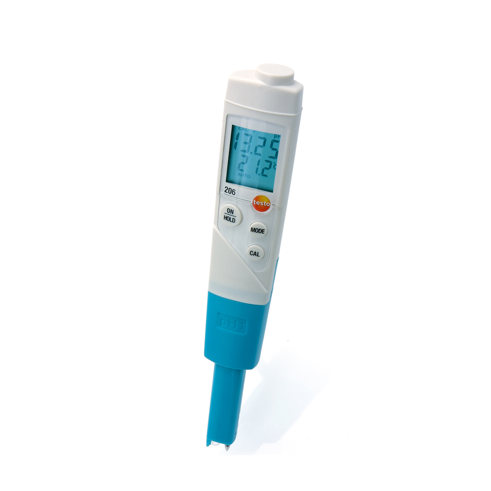 testo 206 pH1 액체 측정용 pH 측정기