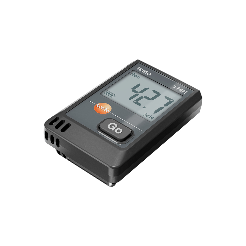 testo 174H Black 2채널 미니 온습도 로거