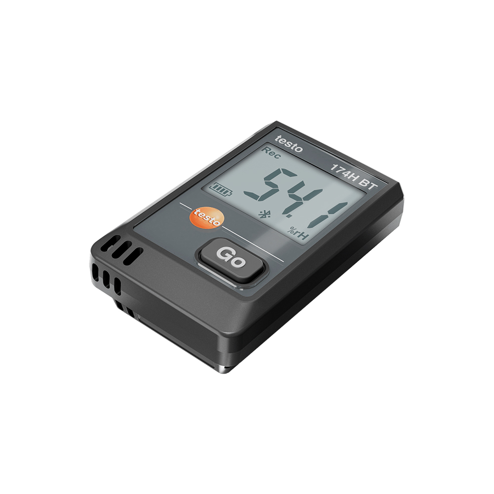 testo 174H BT Black 2채널 미니 블루투스 온습도 로거