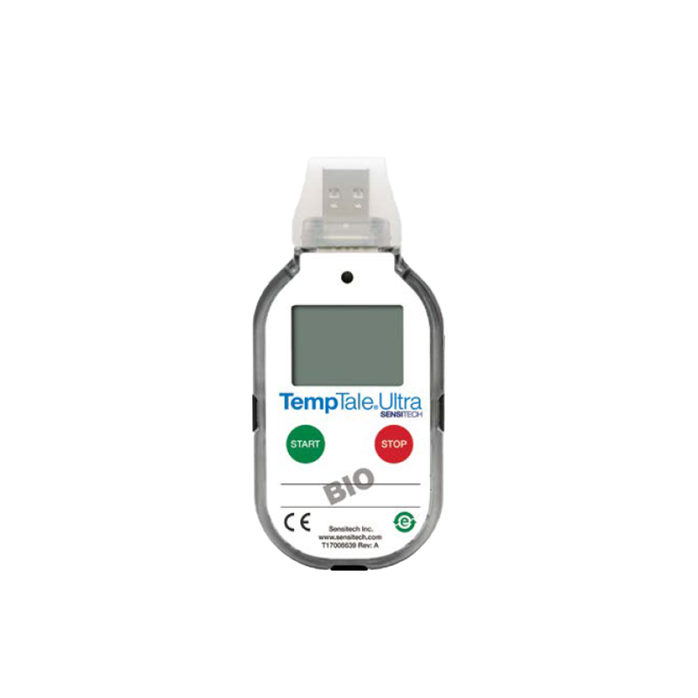 SENSITECH TempTale Ultra BIO 일회용 온도 기록계
