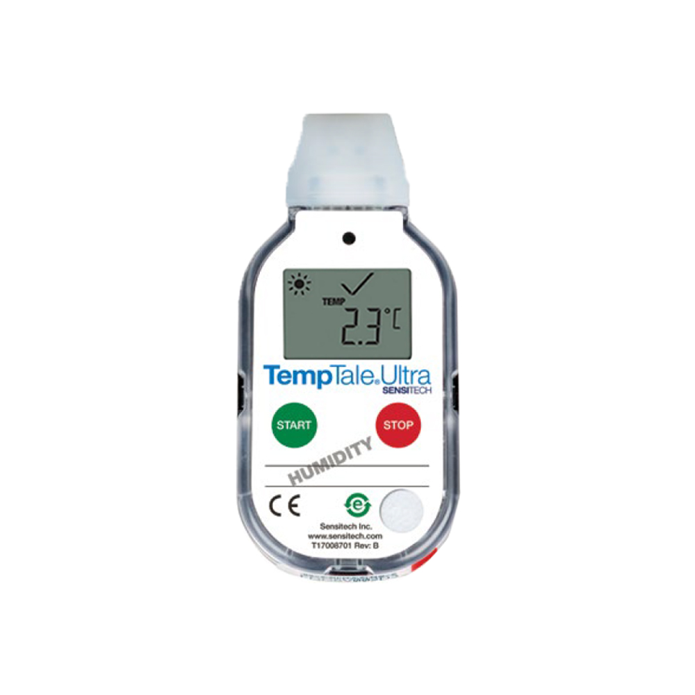 SENSITECH TempTale Ultra Humidity 일회용 온습도 기록계