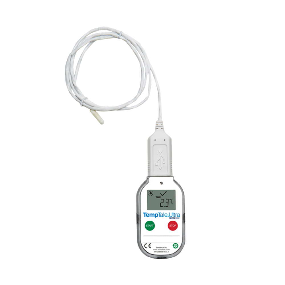 SENSITECH TempTale Ultra Probe 일회용 외장 온도 기록계
