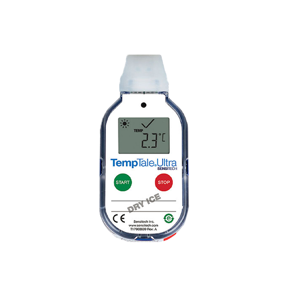 SENSITECH TempTale Ultra Probeless Dry Ice 일회용 극저온 기록계