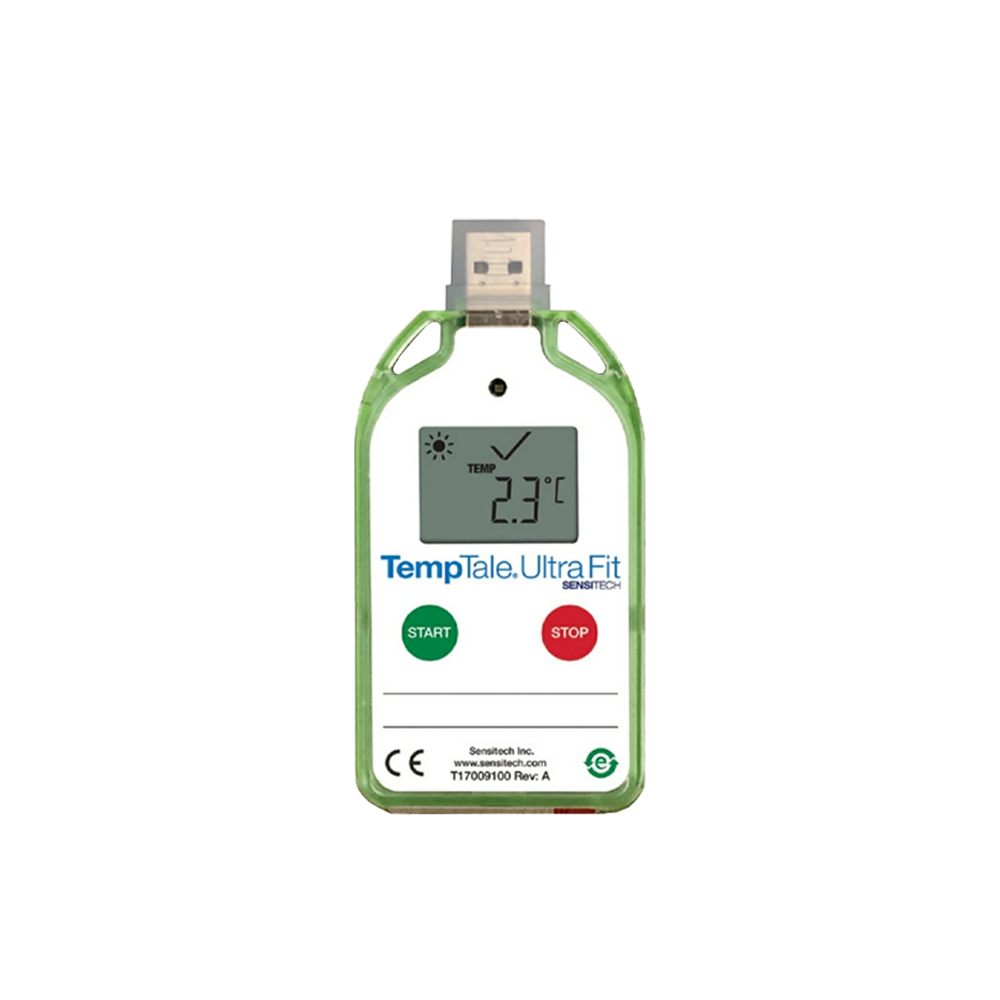 SENSITECH TempTale Ultra Fit 일회용 온도기록계