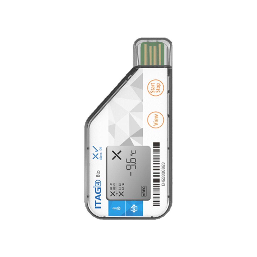 TEMPSEN ITAG4 BIO 일회용 USB 온도 기록계