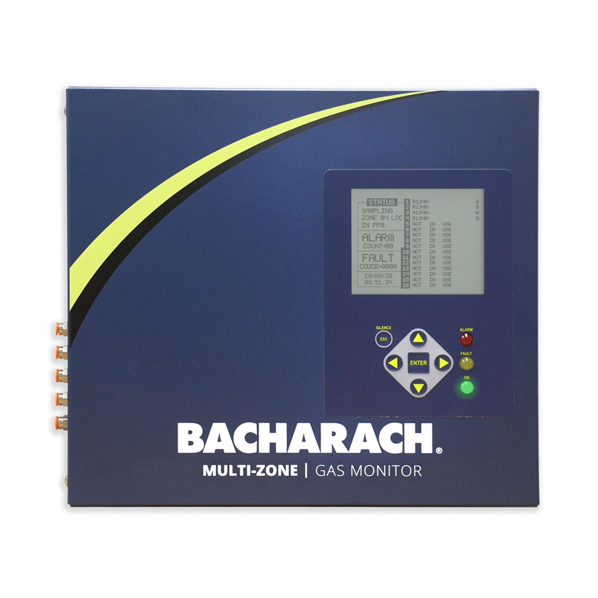 BACHARACH Multi-Zone 멀티존 설치형 흡입식 12라인 냉매 누설 분석기