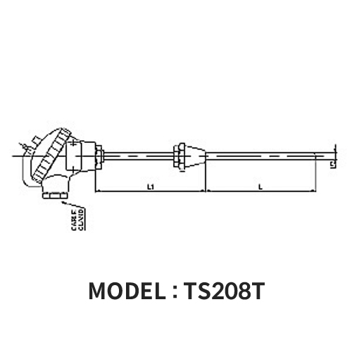 THERMO COUPLE TS208T 열전대 센서